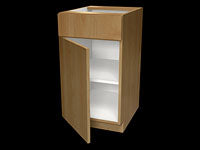 1 Door 1 Drawer Cabinet